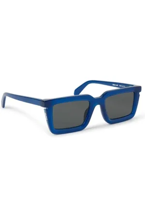 OFF-WHITE Accessoires, unisex, Blauw, ONE Size, Tucson Zonnebrillencollectie