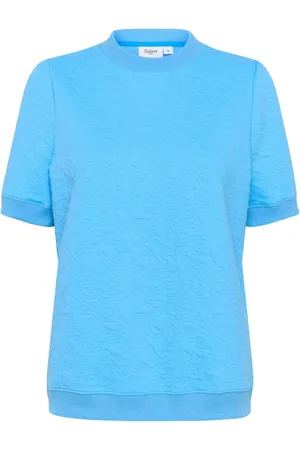 Saint Tropez Tops, Dames, Blauw, 2Xl, Blauwe Ethereal Joolssz Sweatshirt