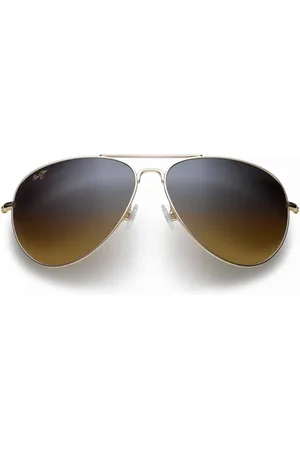 Maui Jim Accessoires, unisex, Geel, ONE Size, Elegante zonnebril voor een stijlvolle look