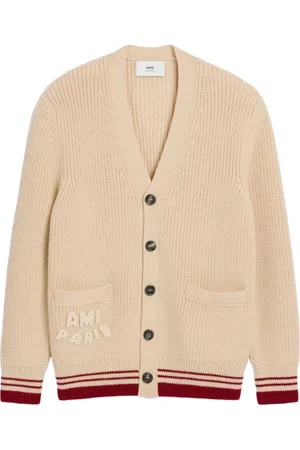 Ami Truien, Heren, , S, Sweater met Handtekening Monogram Motif