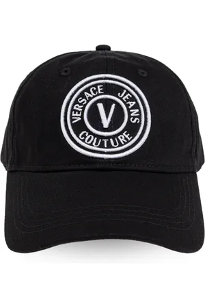 VERSACE Accessoires, Dames, Zwart, ONE Size, Katoen, Pet