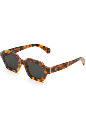 Retrosuperfuture Accessoires, unisex, Veelkleurig, ONE Size, Havana Spotted Zonnebrillen Collectie