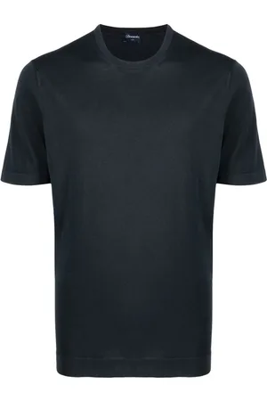 DRUMOHR Tops, Heren, Blauw, L, Blauwe T-shirt & Polo Combo