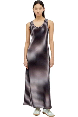 A.P.C. Kleedjes, Dames, Veelkleurig, M, Katoen, Robe Shelly Crochet Dress