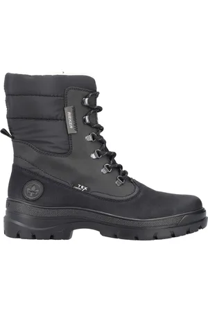 Rieker Schoenen, Heren, Zwart, 43 EU, Wol, Zwarte Casual Enkelboots Zwart