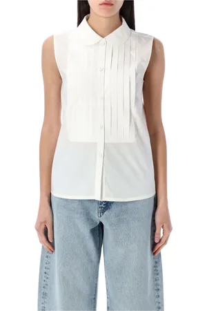 A.P.C. Blouses & Shirts, Dames, Wit, S, Katoen, Shelly Shirt