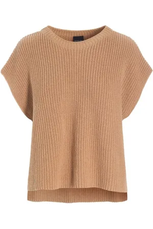Bitte Kai Rand Truien, Dames, Bruin, L, Katoen, Terracotta Gebreide Blouse