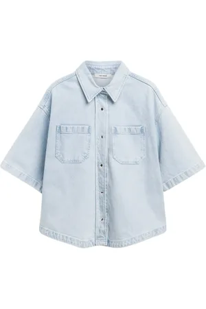 Ivy & Oak Blouses & Shirts, Dames, Blauw, XS, Denim, Erica