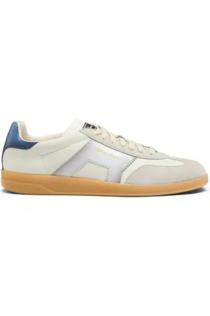 santoni Schoenen, Heren, Grijs, 42 1/2 EU, Leer, DBS Oly Sneaker