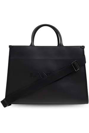 Lanvin Tassen, Dames, Zwart, ONE Size, Leer, Tas type shopper
