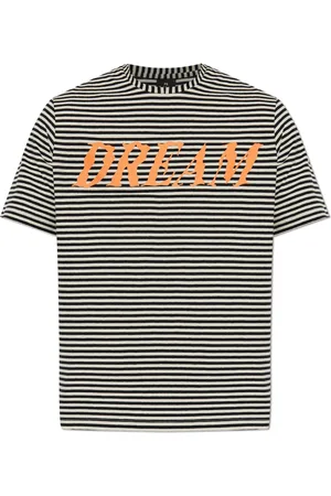 Paul Smith Tops, Heren, Zwart, XL, Katoen, T-shirt met streepmotief