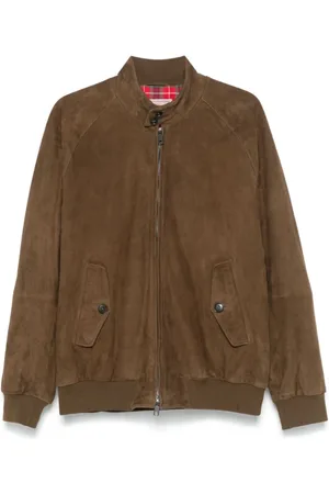 Baracuta Jassen, Heren, Bruin, M, Suède, Bruine Suède Ritsjas