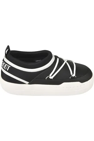 Moon Boot Schoenen, Dames, Zwart, 41 EU, Flat Sneakers