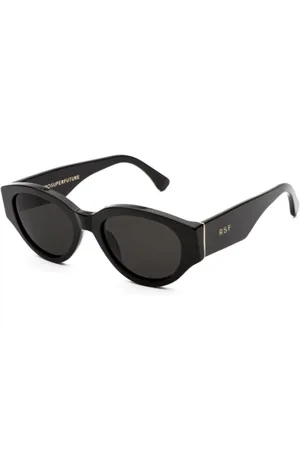Retrosuperfuture Accessoires, unisex, Zwart, ONE Size, Zwarte Mama Zonnebrillen Collectie