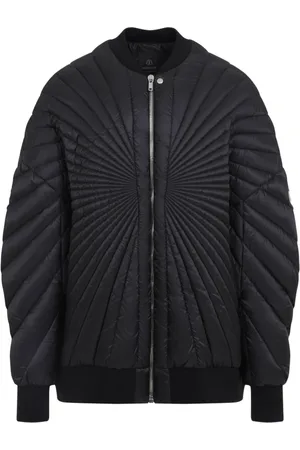 Moncler Jassen, Heren, Zwart, M, Polyester, Radiance Peter Jacket