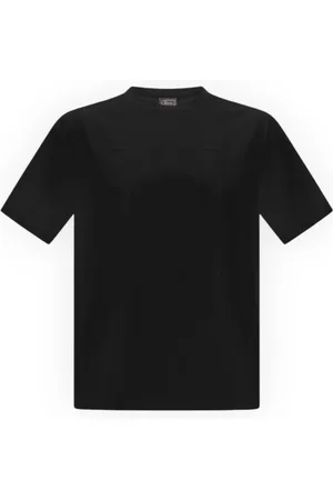 HERNO Tops, Heren, Zwart, XL, Casual T-shirt en Polo Collectie
