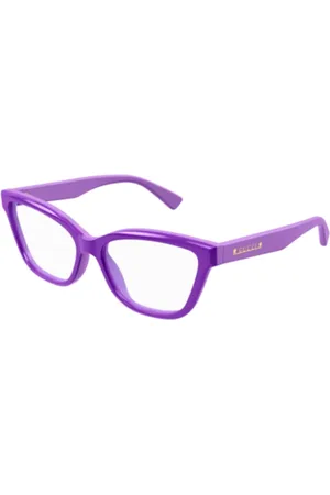 Gucci Accessoires, unisex, Paars, ONE Size, Stijlvolle zonnebril voor modieuze uitstraling