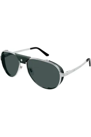 Cartier Accessoires, unisex, Grijs, ONE Size, Stijlvolle zonnebril voor chique uitstraling