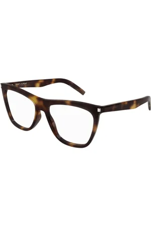 Saint Laurent Accessoires, unisex, Bruin, ONE Size, Stijlvolle Zwarte Zonnebril