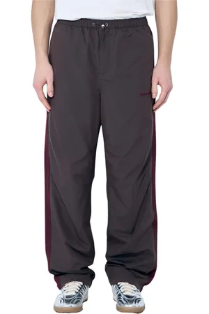adidas Broeken, Heren, Bruin, L, Polyester, Logo Motif Trainingsbroek