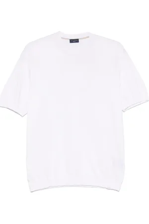 Paul & Shark Tops, Heren, Wit, M, Witte Crew Neck Sweater