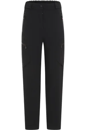 Moncler Broeken, Dames, Zwart, S, Chique Zwarte Broek