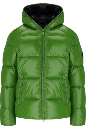 save the duck Jassen, Heren, Groen, M, Polyester, Edgard Puffer Jacket