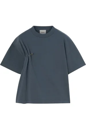 Halfboy Tops, Dames, Blauw, M, Turbulence Pin T-Shirt