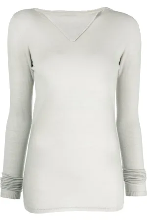 Rick Owens Truien, Dames, , L, Wol, Column Knit Sweater