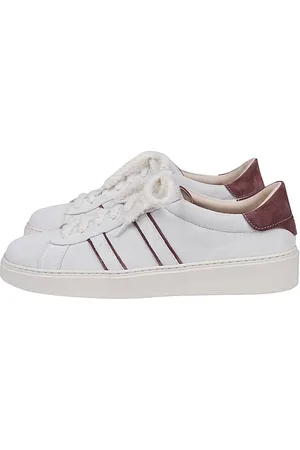 ELEVENTY Schoenen, Heren, Wit, 43 EU, Suède, Bicolor Suède Tennissneakers