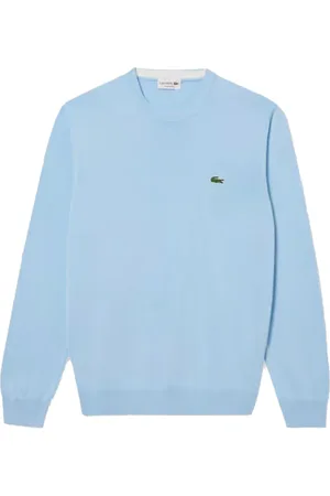 Lacoste Truien, Heren, Blauw, XL, Katoen, Stijlvolle katoenen truien voor mannen