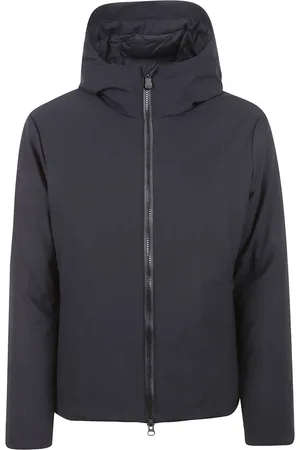 save the duck Sport, Heren, Zwart, L, Nylon, Zware Korte Gladde Duck Jas