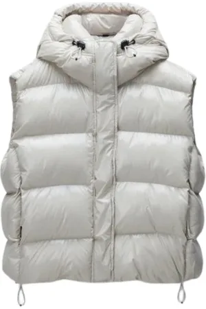 Napapijri Jassen, Dames, , M, Hooded Vest met rits en zakken