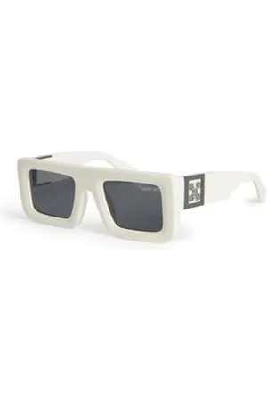OFF-WHITE Accessoires, unisex, Wit, ONE Size, Leonardo Zonnebril
