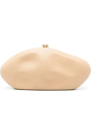 Cult Gaia Tassen, Dames, , ONE Size, Clasp Handtas met Volledige Voering