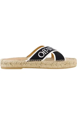 OFF-WHITE Schoenen, Dames, Zwart, 40 EU, Criss Cross Damesmode Schoenen