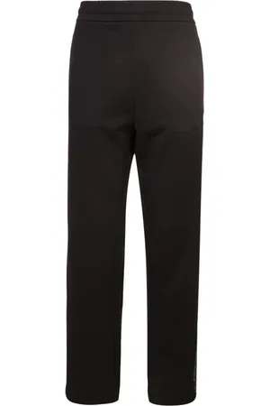 Moncler Broeken, Heren, Zwart, L, Nylon, Joggingbroek