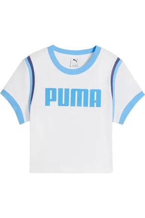 PUMA Tops, Dames, Wit, S, Grafische Mouwloze Tops