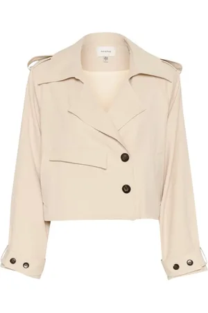 Gestuz Jassen, Dames, , XL, Wol, Kort Jack Ondergoed