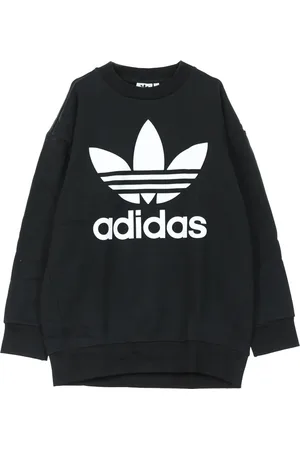 adidas Sweatshirts & Hoodies, Heren, Zwart, L, Katoen, Crewneck Sweatshirt