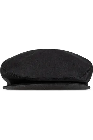 Dolce & Gabbana Accessoires, Heren, Zwart, 59 CM, Linnen, Linnen platte pet