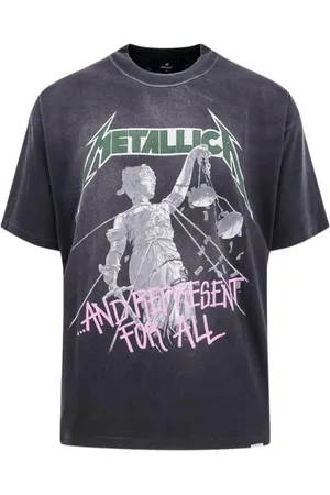 Represent Tops, Heren, Zwart, M, Katoen, Justice Tee