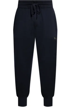 Dolce & Gabbana Broeken, Heren, Blauw, M, Wol, Wollen broek