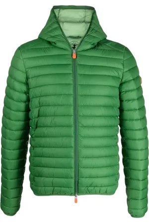 save the duck Jassen, Heren, Groen, S, Nylon, Gewatteerd donsjack