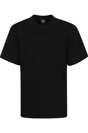 44 Label Group Tops, Heren, Zwart, XL, Katoen, Classic Tee
