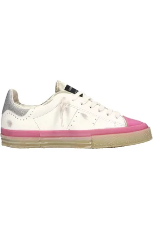 Hidnander Schoenen, Dames, Veelkleurig, 39 EU, Leer, Sneakers Multi Colour