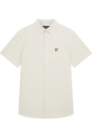 Lyle & Scott Overhemden, Heren, , XL, Katoen, Cotton Slub T-shirt met Korte Mouwen
