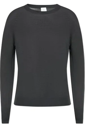 ELEVENTY Truien, Heren, Grijs, XL, Wol, Crewneck Trui
