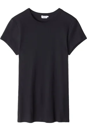Filippa K Tops, Dames, Zwart, M, Oversized Short T-shirt