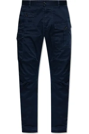 Dsquared2 Broeken, Heren, Blauw, 2Xl, Katoen, Cargo Broek